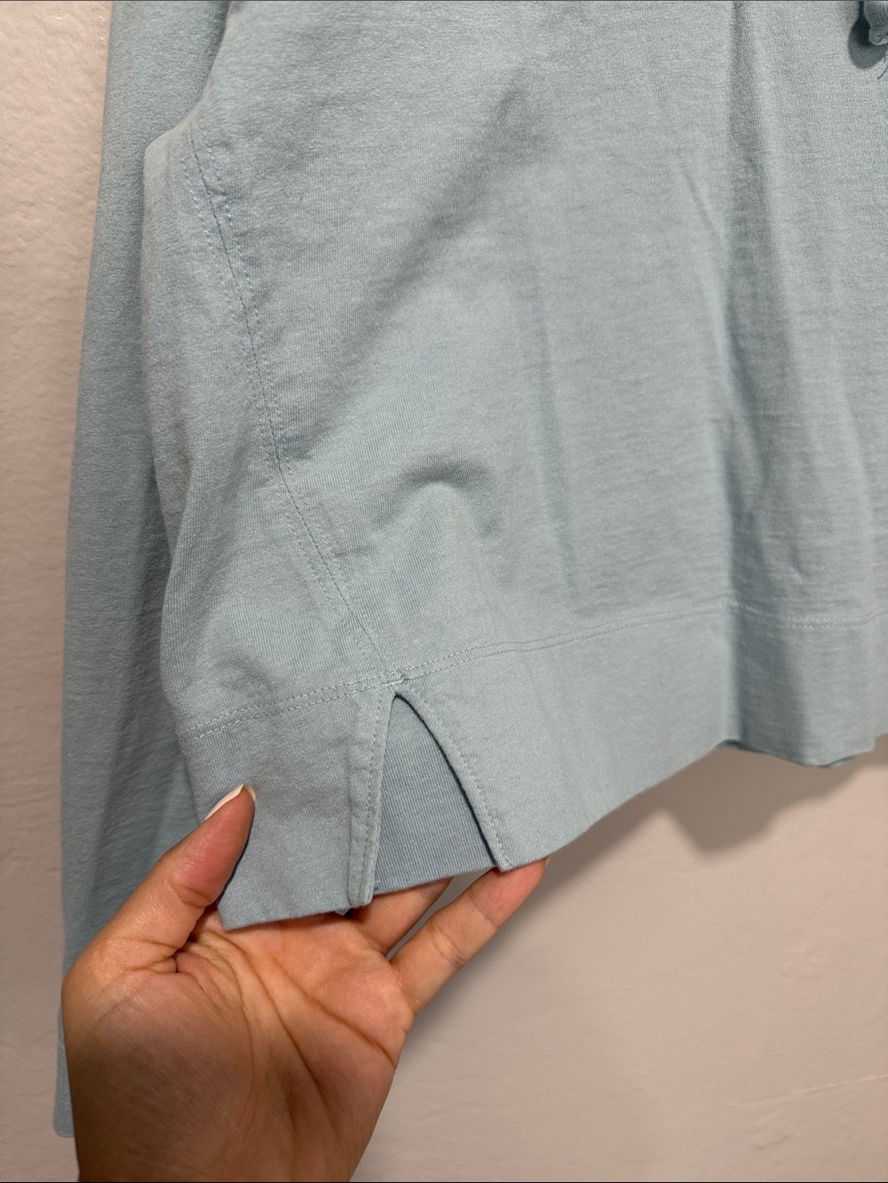 Everlane Retro Jersey Pullover Hoodie View 6